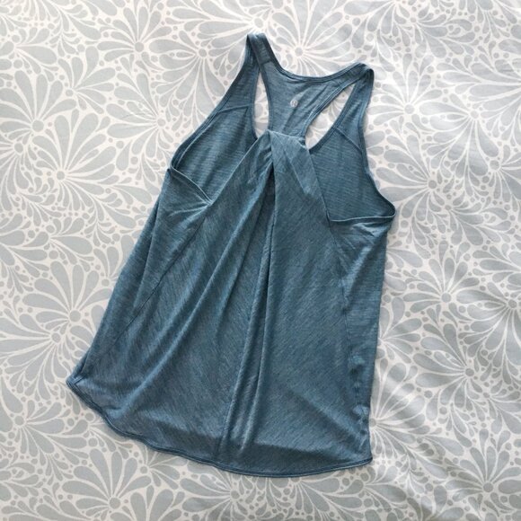 Lululemon Essential Tank in Heathered Persian Blue - Picture 7 of 11